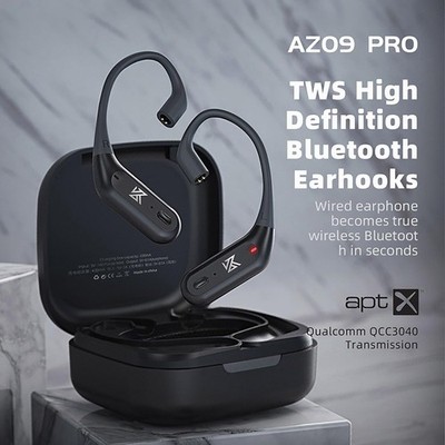 CCA KZ AZ09 PRO Bluetooth 5.2 Module IEM Adapter Waterproof Black