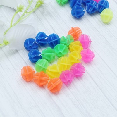 36 Pcs Drahtperlen Kunststoffclip-speichenperlen Fahrraddekoration