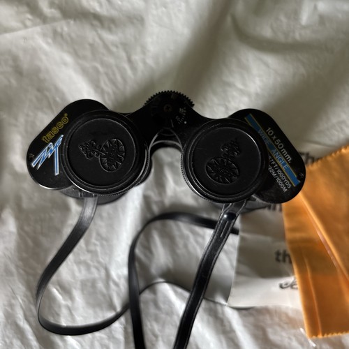 Vintage 1970's Tasco 10 x 50mm Zip Focus Binoculars, With Case/Zipper Broken - Picture 4 of 7