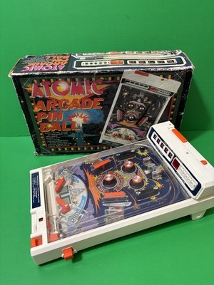 Vintage Tomy Atomic Arcade Pinball Tabletop game 1979 Electric Game Box Repair