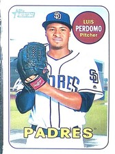 2018 Topps Heritage #499 Luis Perdomo