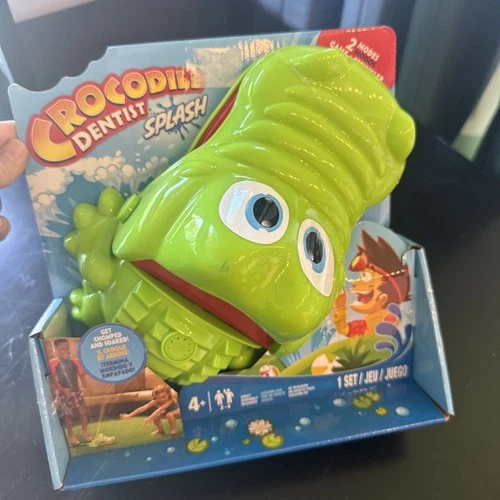 Wowwee Hasbro Crocodile Dentist Splash Water Game Ages 4+ NEW