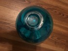 LSA Peacock Blue Mouth Blown & Handcrafted Heavy Glass Vase/Bowl  Poland — photo 3