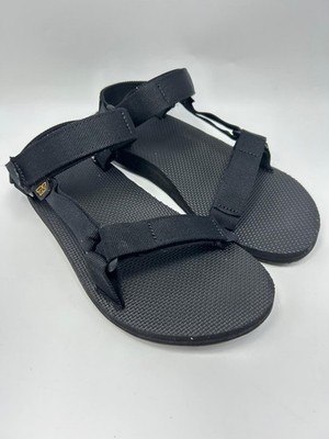 Teva Original Universal Black Sandals Men`s Size 10 US / $# EUR S/N 1004010