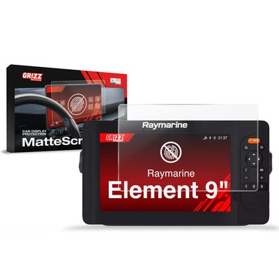 Matte Folie für Raymarine Element 9'' Grizz Protector Schutzfolie Film