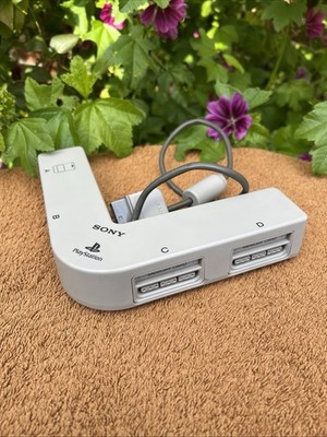 PS1 Multitap grau für 4 Spieler Player Controller Sony PlayStation SCPH-1070