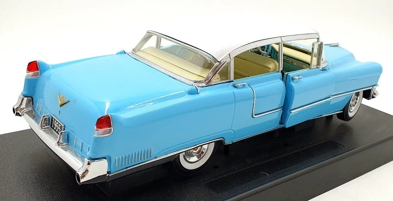 Greenlight 1/18 Scale 12924 - 1955 Cadillac Fleetwood Series 60 Special Blue - Image 2 of 4