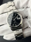 Rolex Oysterdate 6694 Vintage Mechanical Manual Factory Black Dial 34mm - 1966