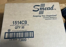 Case of 50 Smead 1514CB Redrope 9 1/2" x 11 3/4" Pockets expand to 1 3/4"
