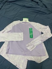 Roxy Long Sleeve 3 Pieces Youth Swim Set Size XL 18-20