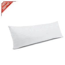 Elegant 14x36”  Throw Pillow Insert - Hypoallergenic & Machine Washable