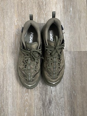 HOKA One One Tor Ultra Low WP JP Waterproof Men s 10.5 in Burnt Olive