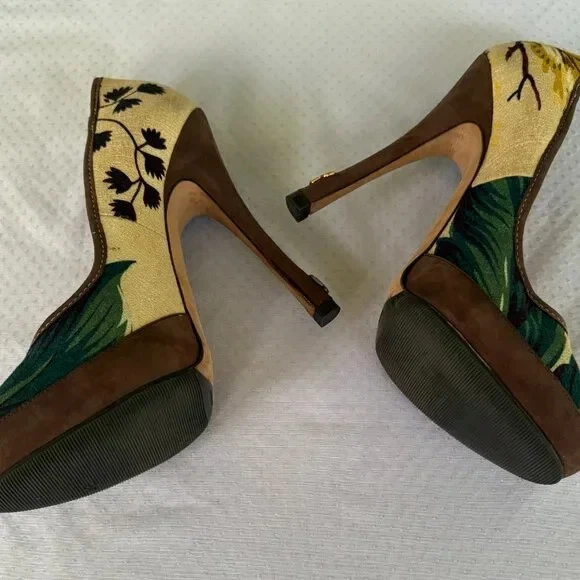 Tacones para mujer estampados Dsquared2 Foto 2 de 4