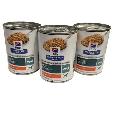 W/D Multi-Benefit Digestive/Weight/Glucose/Urinary Management Wet Dog Food, Chic