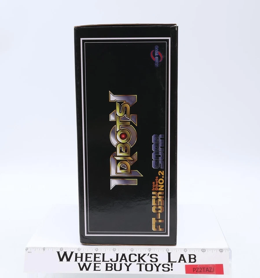 No.2 FT-05X Soar AZUL Hierro Dibots Terceros Ventiladores Juguetes Cromo Limitado Metálico Foto 4 de 4