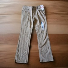 New Girls Size 7 Wonder Nation Beige Color Bootcut Pants