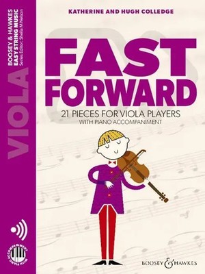 Fast Forward | 21 Pieces for Viola Players Viola and Piano with Online Audio