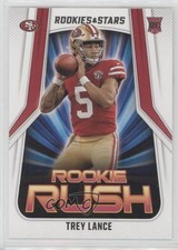 2021 Panini Rookies & Stars Rookie Rush Trey Lance #RR-3 7l6