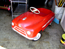 Vintage 1940's All Metal BMC Pedal Car - Buick or Studebaker 