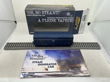 NIB RapidoTrains HO Missouri Pacific Steam Generator Car w/real steam #107136