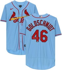 Paul Goldschmidt Cardinals Signed Powder Blue Authentic Jersey