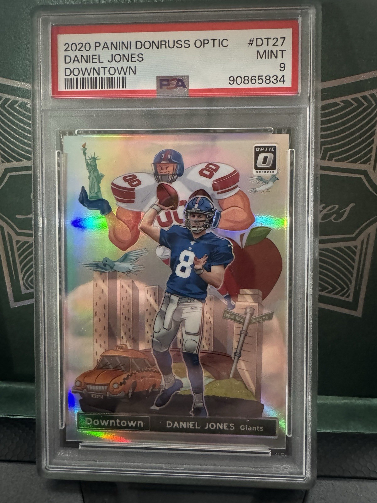 2020 Panini Donruss Optic - Downtown Daniel Jones #DT-27