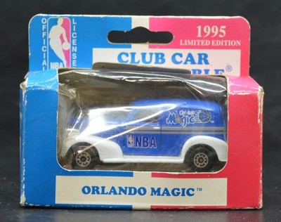 1995 Matchbox NBA Club Car Collectible Orlando Magic 1939 Chevy Panel Van