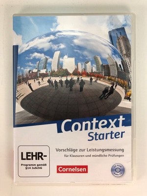 Context Starter Vorschläge zur Leistungsmessung Lösungen für Klausuren - CD | Dr
