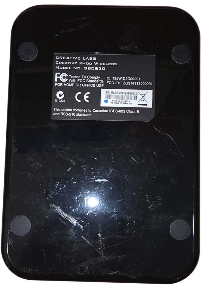 Tarjeta de sonido externa USB Creative Xmod Wireless SB0830 - Probada funcionando Foto 4 de 4