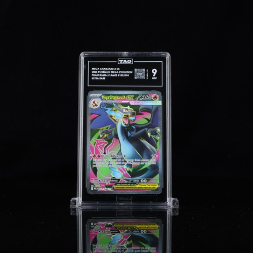 Mega Charizard X ex graded TAG 9 for sale on eBay