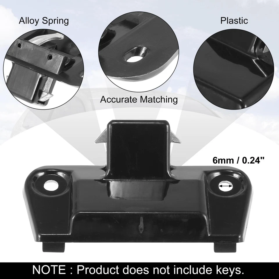 51161849472 Glove Box Latch Handle for BMW 530i 1994-1995 325i 1987-1993 Gray - Image 3 of 4