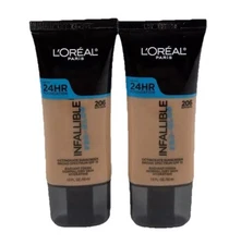 L’Oreal Infallible Pro-Glow 24HR Foundation w/ SPF 15 - 2 Pack 206 Buff Beige