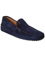 Tod  S Suede Loafer Men's Blue 7