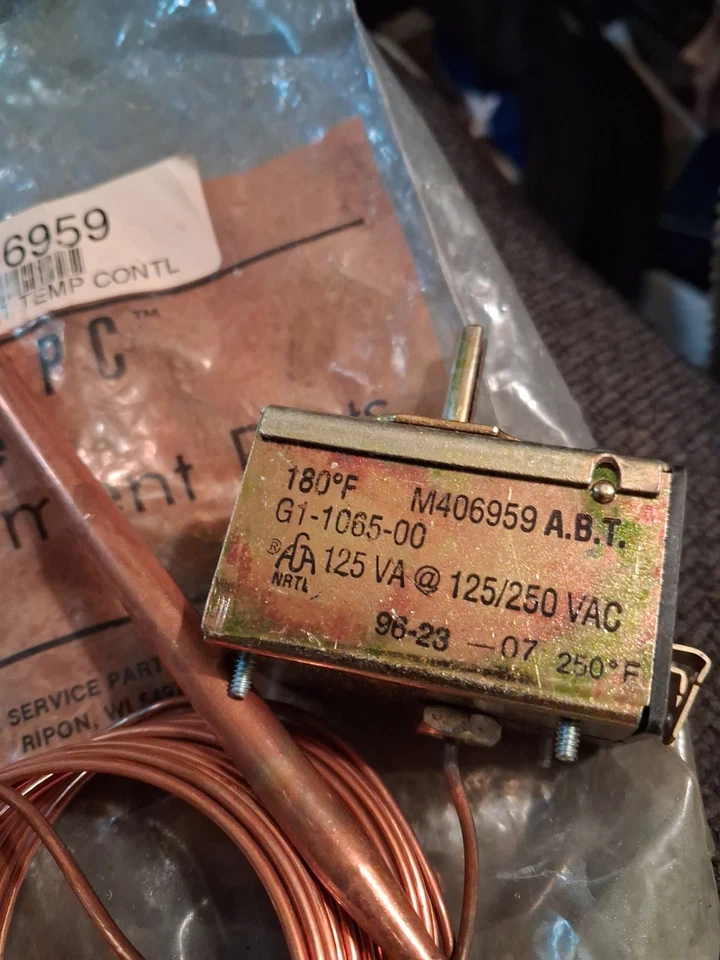 Control de temperatura del termostato M406959 ENVÍO GRATUITO - Imagen 2 de 4