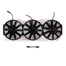 Mishimoto MMFS-XJ-89K Alu. Fan Shroud for Jeep Cherokee XJ 1989-01 Polished