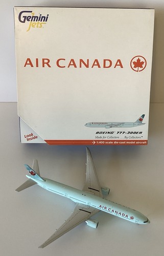 1:400 2007 Gemini Jets GJACA786 Air Canada Boeing 777-300ER Scale Model in Box