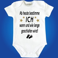 Fun Baby-Body Babybody Spruch Schlafen - Ab h...