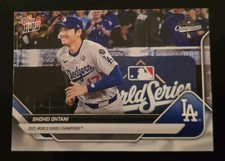 Shohei Ohtani Variation SP Topps Now Dodgers 2025 World Series Champion #WS-1SP