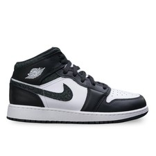 SCARPE NIKE AIR JORDAN 1 MID SE (GS) TG 37.5 COD FB9909-001 - 9B [US 5 UK 4.5...