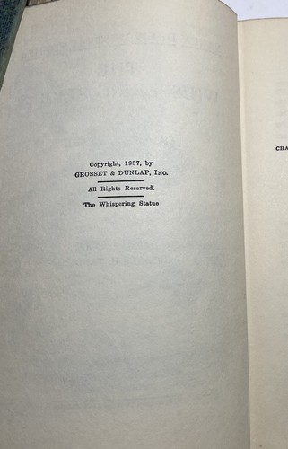 Lot of 2 Nancy Drew Carolyn Keene 1st First Edition Hardcover Mystery Books Vtg - Picture 6 of 12