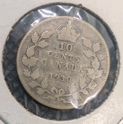 1930 Canada 10 Cents — photo from another recent sale