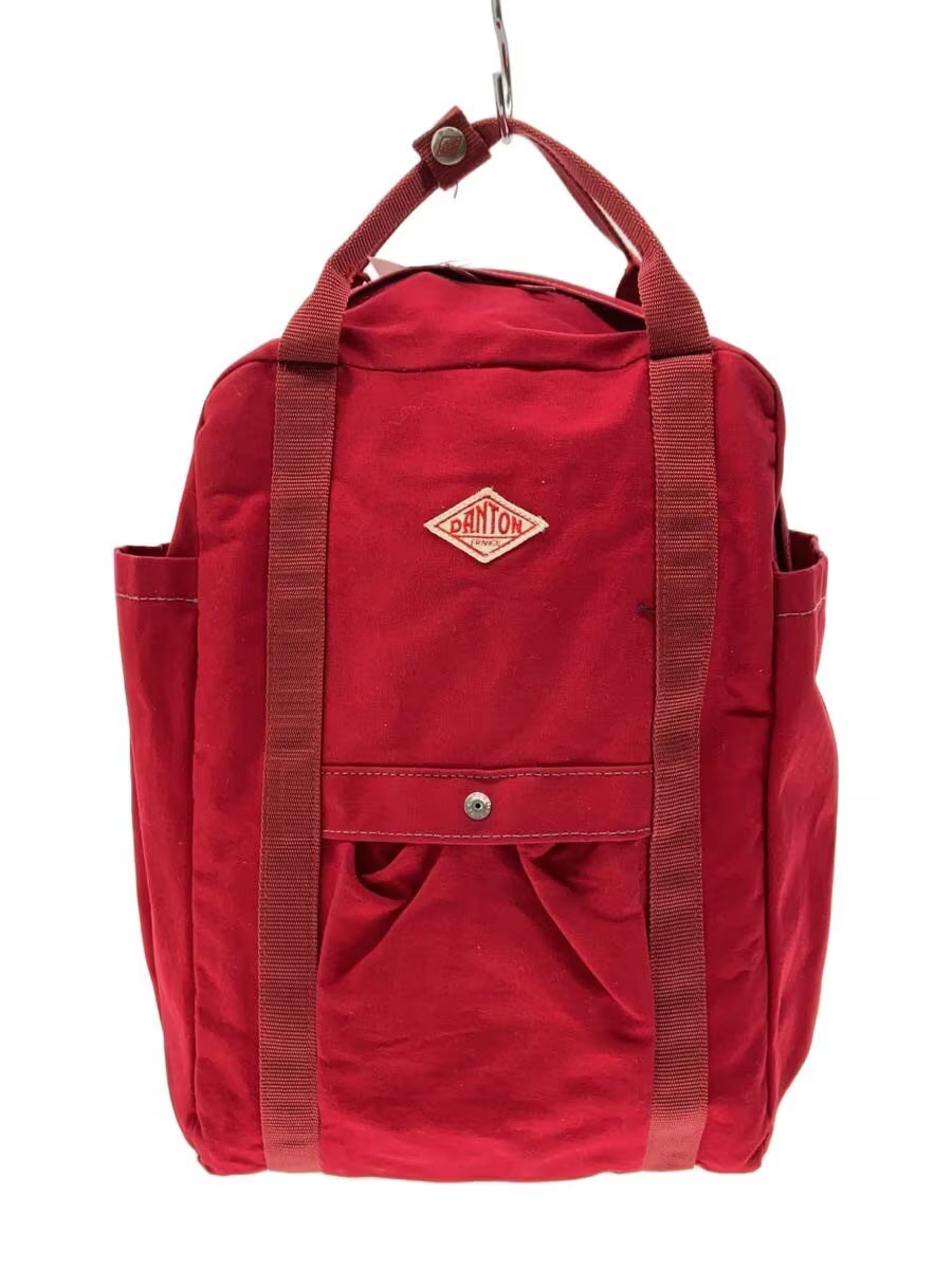 DANTON Backpack -- RED Solid Color - image 1
