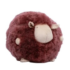BS Trading H-TIB-35-PSH No.35 Tibetan Cuddle Pillow Dusty Rose