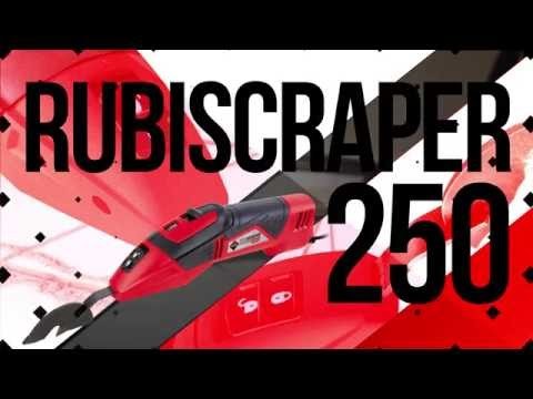 RUBISCRAPER 250W grattoir électrique RUBI à profondeur réglable anti-casse