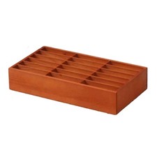 Handy-Aufbewahrungsbox aus Holz mit 18 F&auml;chern f&uuml;r Besprechungsr&auml;ume, B&uuml;ros