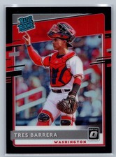 Tres Barrera 2020 Donruss Optic Rated Rookie Black /25 #74