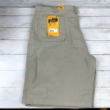 Carhartt Shorts Mens 42 workwear beige tan 10.25" inseam Relaxed Fit utility