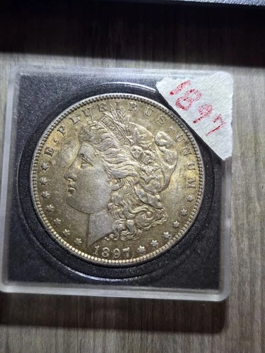 1897 $1 Morgan Silver Dollar Philadelphia Mint