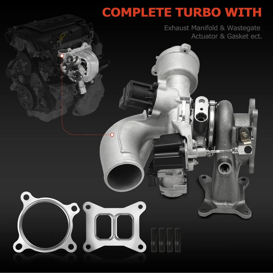 Turbocompressor para Audi A4 2017-2020 A4 allroad A4 Quattro 2019-2020 L4 2.0L - Imagem 2 de 4