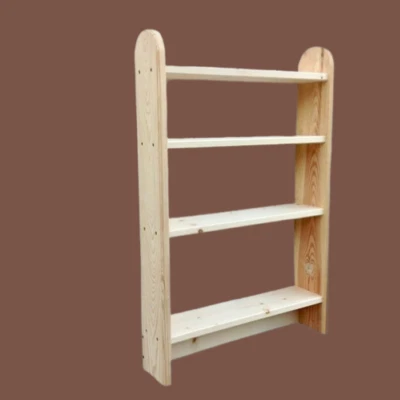 Estantería Librería De Madera Maciza A Medida 4 Estantes - Imagen 1 de 4